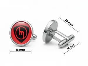 Mazda Themed Cufflinks Durable High-Quality Minimal Racing